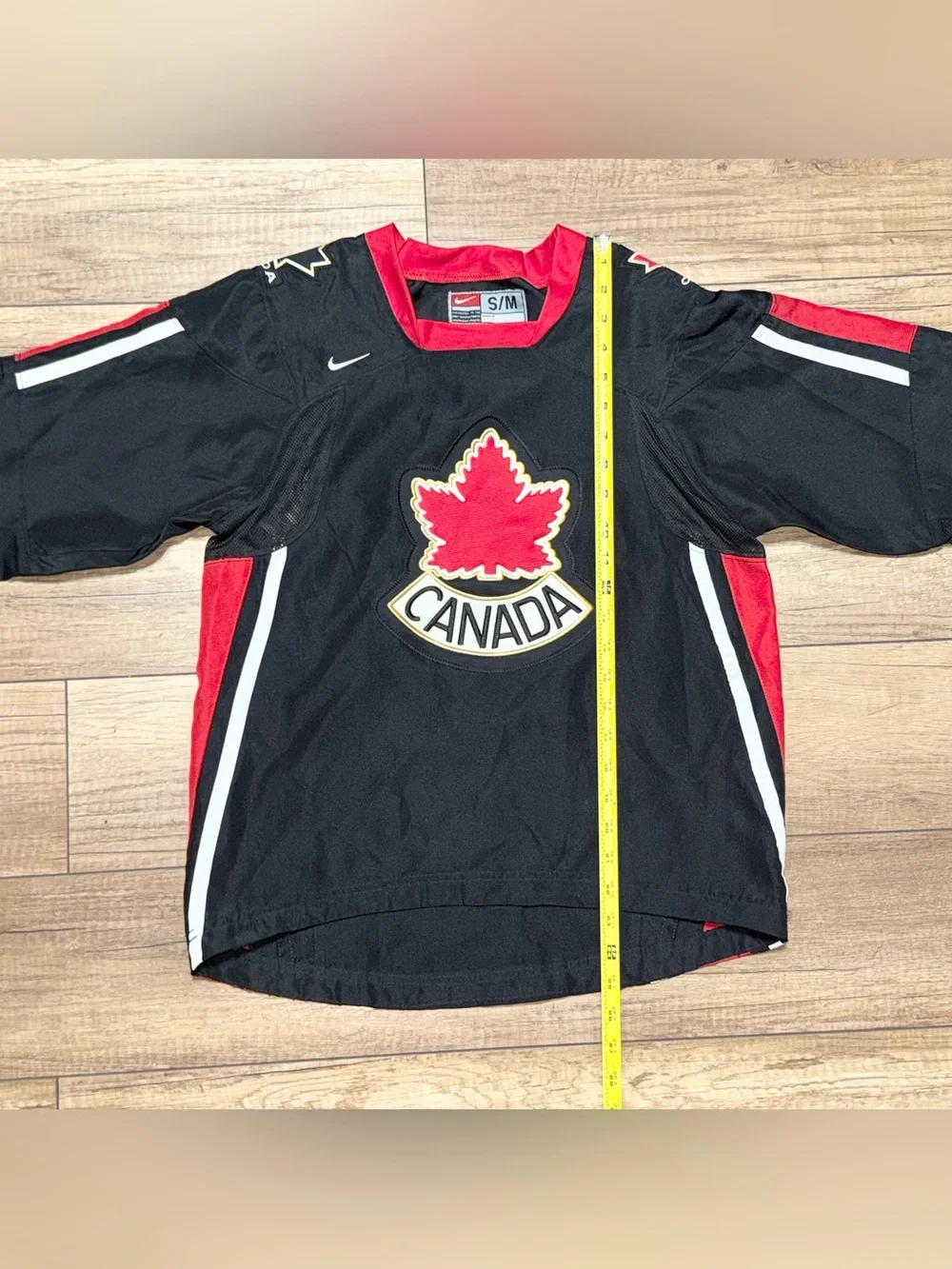 Vintage Nike Team Canada Hockey Olympics Breathable Stitched Jersey Adult S/M
